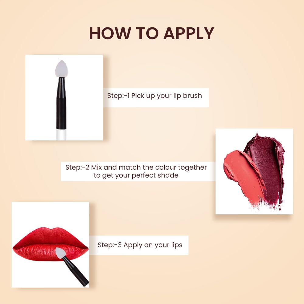 Shopaarel Rich Color Lip Satin Palette, Makeup Set