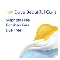 Dove Beautiful Curls Detangling Floral Conditioner 380 Millilitre, For Curly Hair