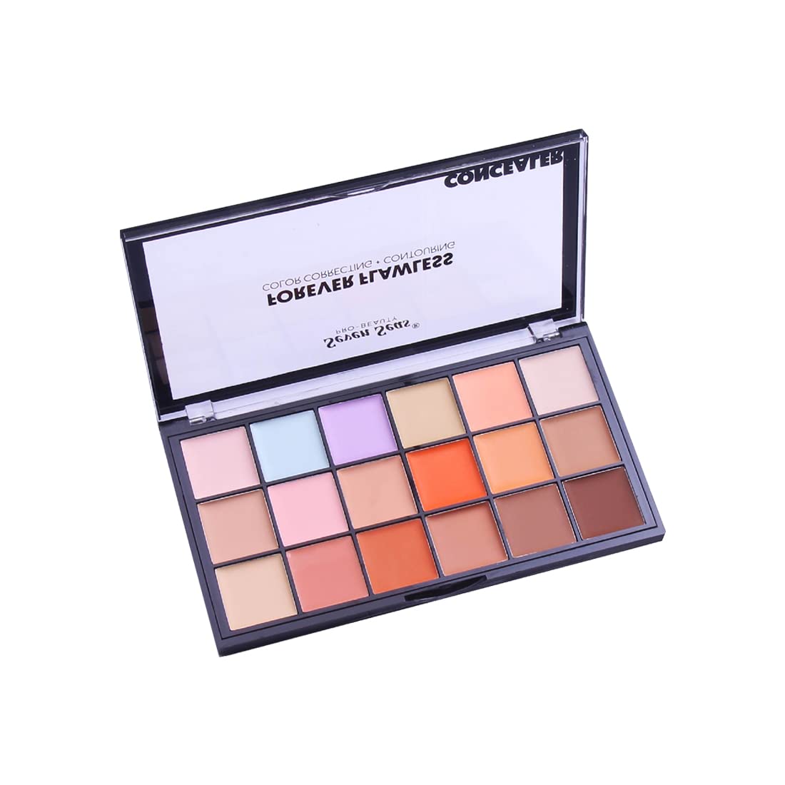 Seven Seas Forever Flawless Color Correcting + Contouring 3 In 1 Benefits (Brighten - Contour - Concealer) (Natural)