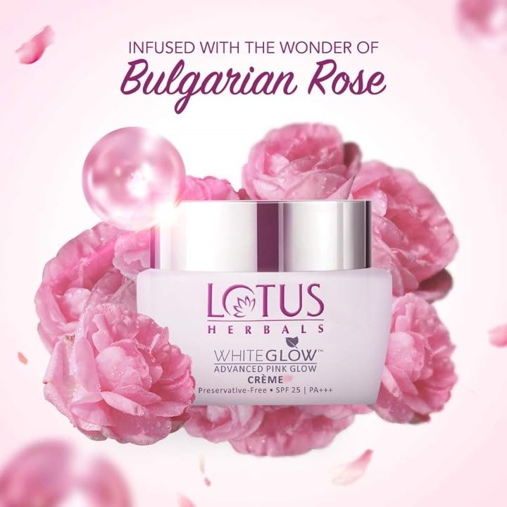 Lotus Herbals Purglow Advanced Pink Glow Day Cream_50g + Pink Glow Face Wash_100g (Set of 2)