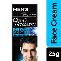 Fair & Lovely Glow & Handsome Instant Brightness Cream - 25 Grams Cream