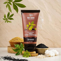 Nat Habit Castor Black Seed Shampoo and Conditioner Combo for Men Manageable Hair, Men's Revital with Castor