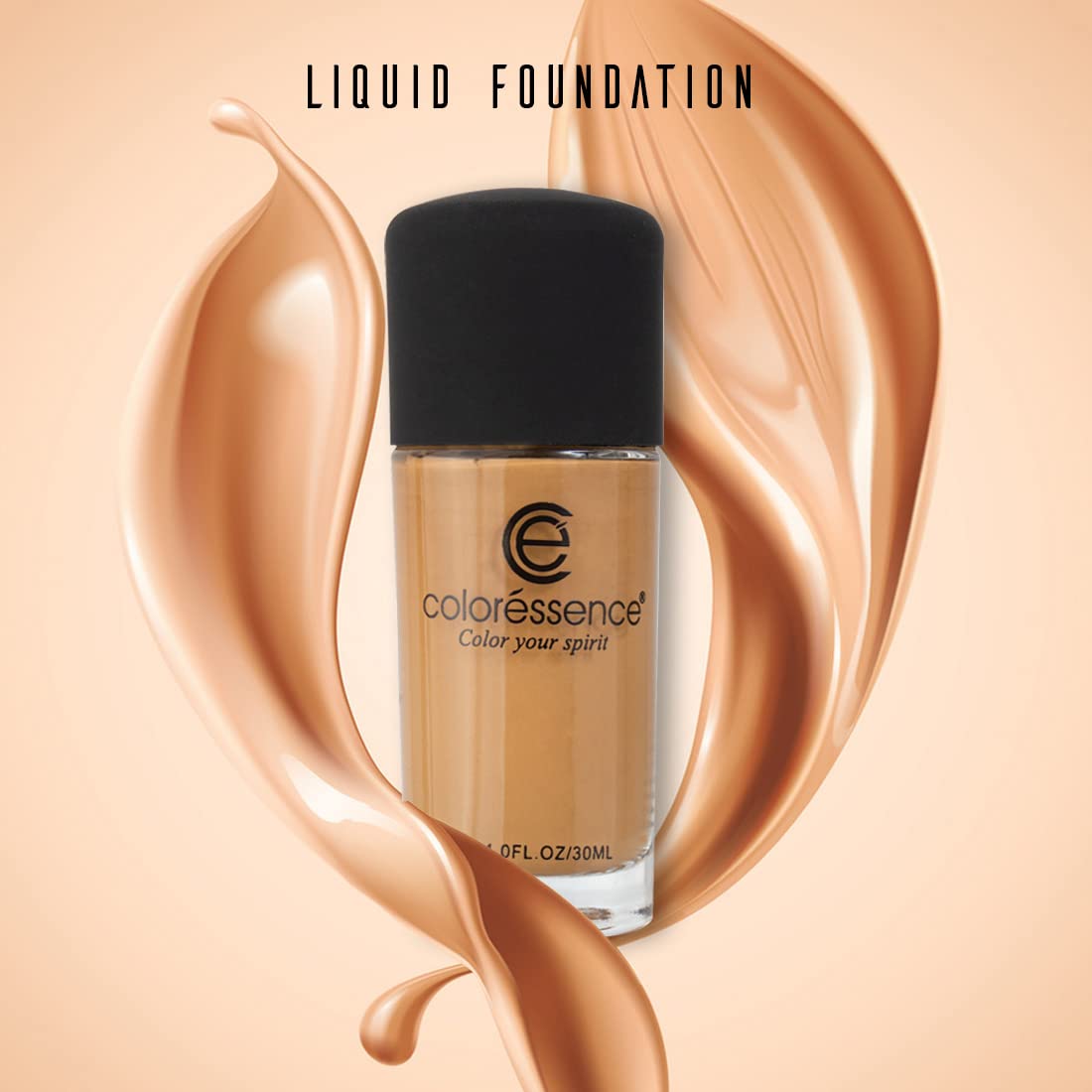 Coloressence Liquid Foundation | Waterproof Long Stay | Buildable Coverage |Pink Beige-30ml
