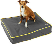 Molly Mutt Medium to Large Dog Bed Cover - I’M A Realist Print - Measures 27”X36”X5’’ - 100% Cotton - Durable - Breathable - Sustainable - Machine Washable Dog Bed Cover (dd45ab) 27.0