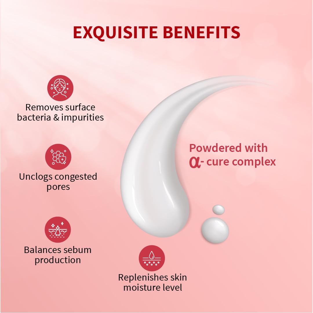 Ayouthvea Acne Enemy 100 ml Face Wash Gel For Acne & Pimples |Face Wash for Oily Skin and Pimples | Anti Pimple Cleanser | Suitable for All Skin Types (Pack Of 2-100ml each)