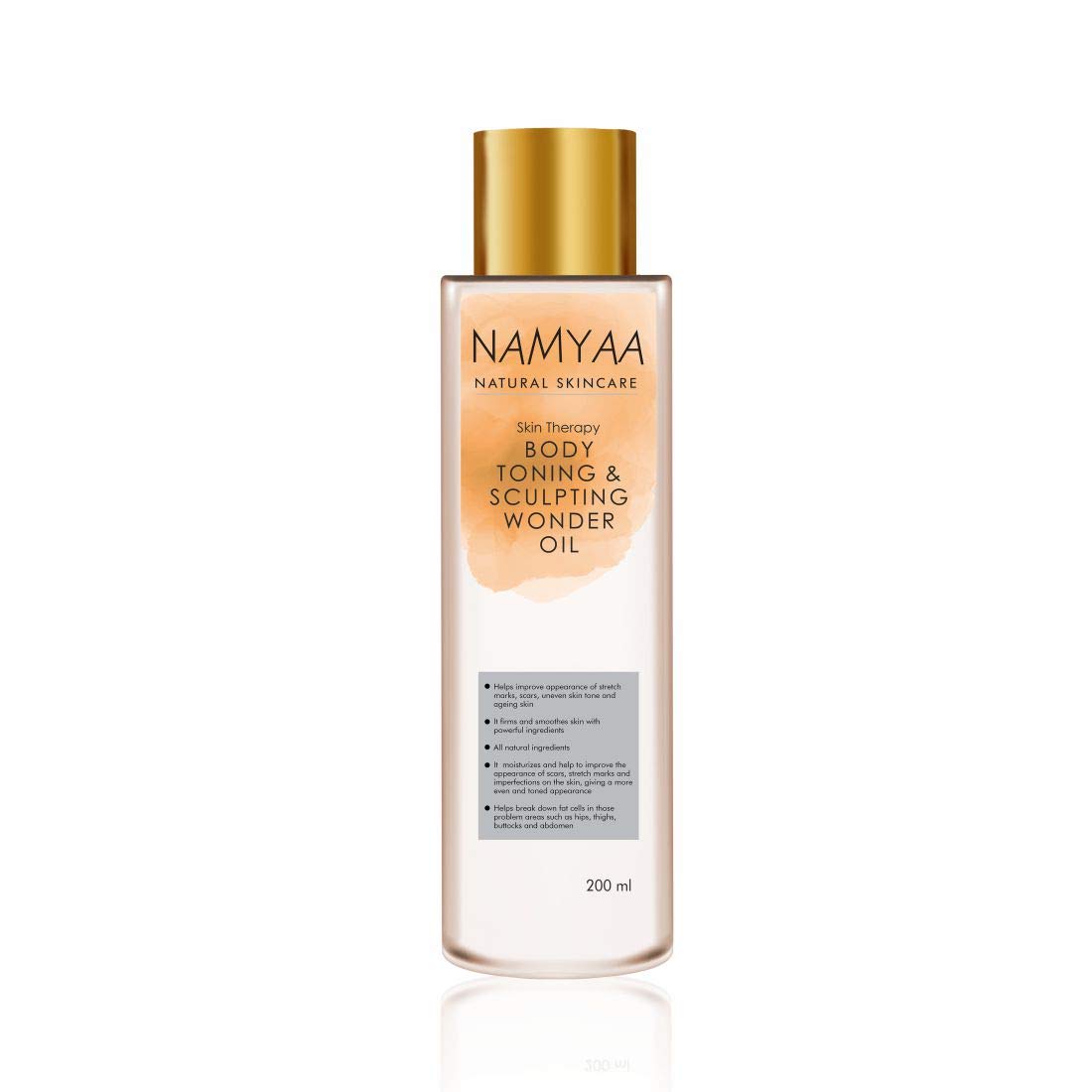 Namyaa Natural Lip Serum/Balm/Lightener/Moisturizer For Lip Lightening/Brightening/Toning & Namyaa Natural Science Body Toning/Sculpting Wonder Oil For Scars/Stretch Mark/Ageing/Uneven Skin To