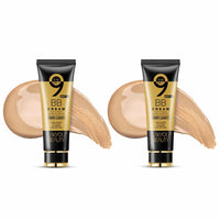 Lakyou Beauty 9in1 BB Cream | Waterproof | Very Light | Long Lasting | Long Lasting | 24hrs Hydration Even Skin Tone | SPF 15 | Shade-06(Pure Beige) | Pack Of 2