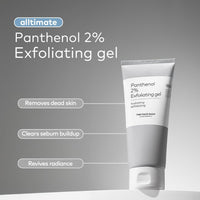The Face Shop Alltimate Panthenol 2% Exfoliating Gel 150ML - Daily Peeling Gel with Panthenol & AHA/BHA, Gentle Exfoliator for Smooth, Glowing and Hydrated Skin, Deep Cleansing, Korean Skin Care
