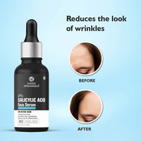 Khadi Organique Salicylic Acid Face Serum Promotes clear complexion, Reduce acne & inflammation, unclogs skin pores