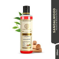 Khadi Natural Sandalwood Massage Oil- Without Mineral Oil 210Ml (Set of 2)