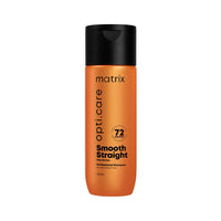 MATRIX Opti.Care Smooth Straight Professional Shampoo for Frizzy, Unmanageable Hair | 96Hr Frizz Control* | Used by 1 Lakh Hairstylists* | with Shea Butter, 200ml