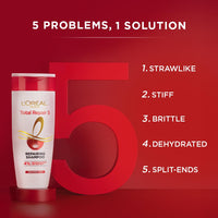 L'Oreal Paris Total Repair 5 Serum, 80ml and L'Oreal Paris Total Repair 5 Conditioner (175ml)