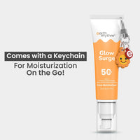 Earth Rhythm Glow Surge Face Moisturizer with SPF 50 PA++++ Infused with Niacinamide, Vitamin - C for Intense Hydration, For all skin types - 50ml