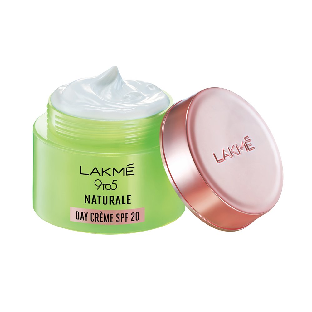 Lakmé Absolute Perfect Radiance Brightening Light Cream With Niacinamide & Micro Crystals, 50G & Lakmé 9 To 5 Naturale Day Creme Spf 20, 50 G