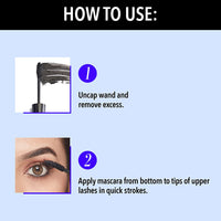 Blue Heaven Lash Twist Mascara, Black, 12 ml (Pack of 3)