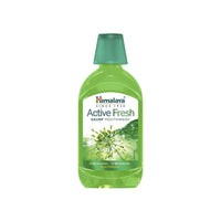 Himalaya Active Fresh Saunf Mouthwash 215ml -No Alcohol- Removes 99.9% Germs,12hr Germ Protection