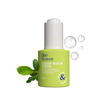Blue Heaven Vegan Mucin Face Serum Infused with 3% Plant Based Mucin | Moisturizes & Improves Skin Texture | Korean Glass Like Skin Glow Face Serum for Women 20ml