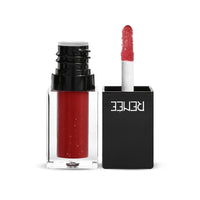 RENEE See Me Shine Lip Gloss, Glossy Finish for All Skin Tone, Enriched with Jojoba Oil, Non Sticky, Hydrating, Easy Glide Formula, Pink Pow-Wow 2.5ml & See Me Shine Lip Gloss (It's Blood Red)