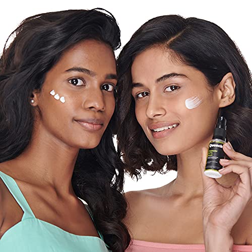 Quench Zit Fix Korean Serum with Chia Seeds Omega 3 | Face Serum for Acne & Oil Control | Unclogs pores, Fights Pimples & Reduces Blemishes | Made in Korea (30ml)