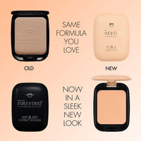 Forever52 Daily Life Dual Wet And Dry Compact + Makeup Setting Powder (Whiteray-001, 12G) | Matte Finish | Lightweight | Long Lasting | Enriched With Vitamin E | Vegan