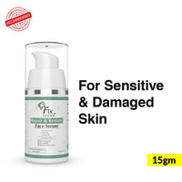 Fixderma 5% Cica Extract Repair & Restore Face Serum for Sensitive Skin with Aloevera | Barrier Repair Serum with Cica & Omega Plus for Men & Women - 15g