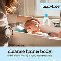 Combo pack Aveeno Baby Soothing Relief Moisture Cream (227g) + Wash and Shampoo (100ml) | With natural oat extract | Hypoallergenic, pediatrician recommended | Cleanses, nourishes, soothes & protects baby's sensitive skin