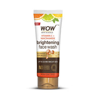 WOW Skin Science Brightening Vitamin C & Niacinamide Face Wash | For Brighter Glow | Paraben & Sulphates Free | Face Wash for Women & Men | 100 ml