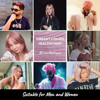 2.Oh! Italian- Pastel Pink Hair Color For Women & Men | Ammonia-Free DIY Semi Permanent Hair Color | Enriched with Argan Oil | Lasts upto 6-8 Washes (Pack of 2)