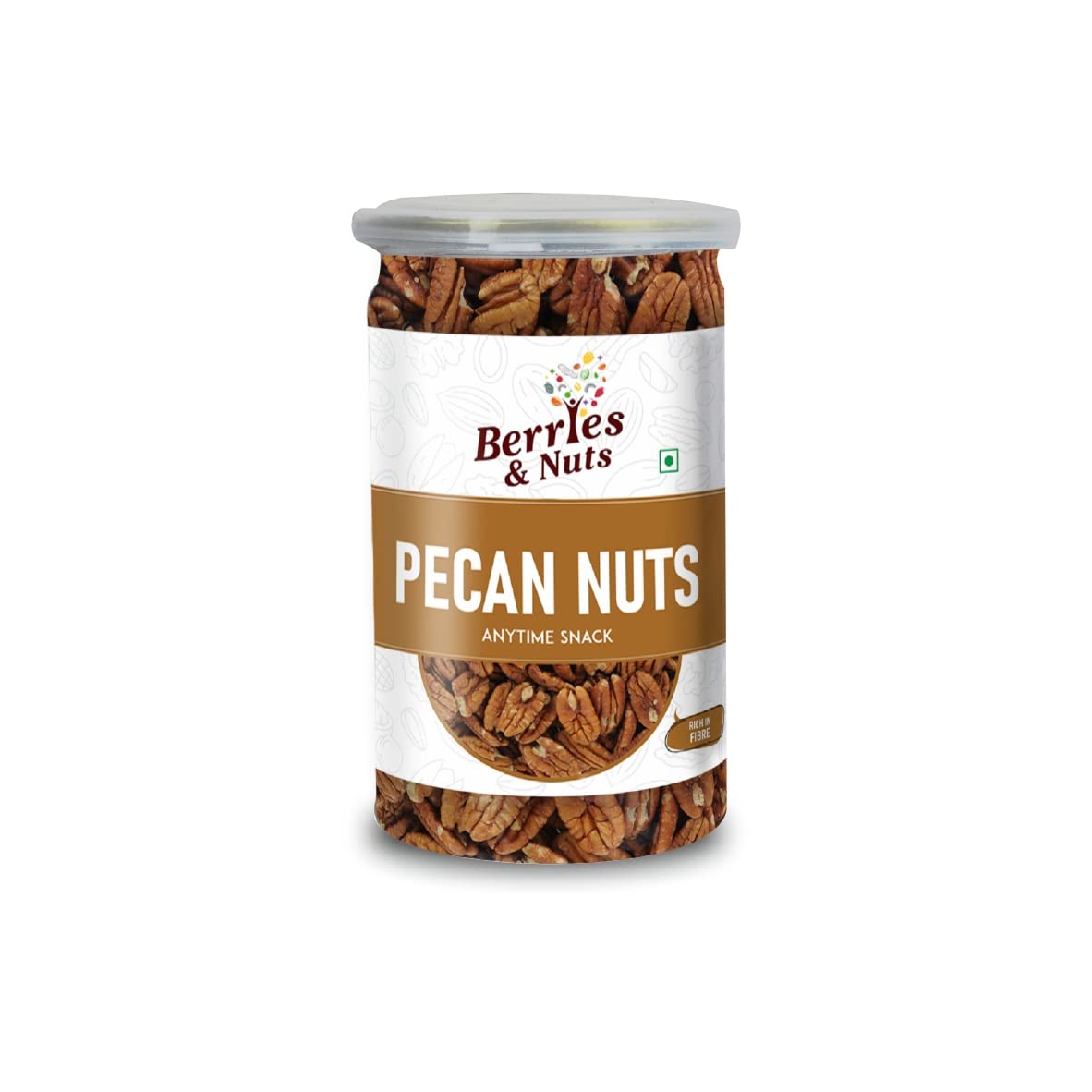 Berries And Nuts Premium American Pecan Nuts 300 Grams | Crunchy Nuts, Rich in Protein & Fibre, Pecans | 2 Bottle of 150 Grams