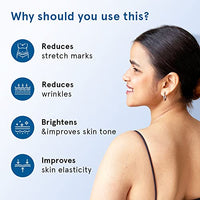 Be Bodywise 0.1% Retinol Body Lotion 200 ml | With 0.2% Niacinamide, Shea Butter | Fights Visible Signs of Aging & Reduces Stretch Marks | For Brighter & Even-Toned Skin