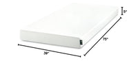 ZINUS 6 Inch Green Tea Memory Foam Mattress [New Version], Queen, Fiberglass free, Medium Firm Feel, Zoned Pressure Relief, Certified Safe Foams & Fabric, Mattress in A Box 6