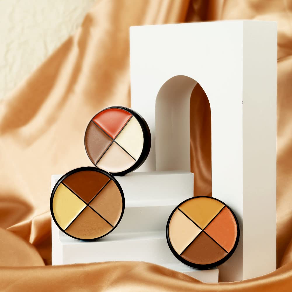 Daily Life Forever52 Matte Finish 4 Color Shades Concealer Kit Multipurpose creamy, lightweight Easy-To-Blend Hydrating Formula For Smooth Long Lasting Natural Finish Perfect Look AC006