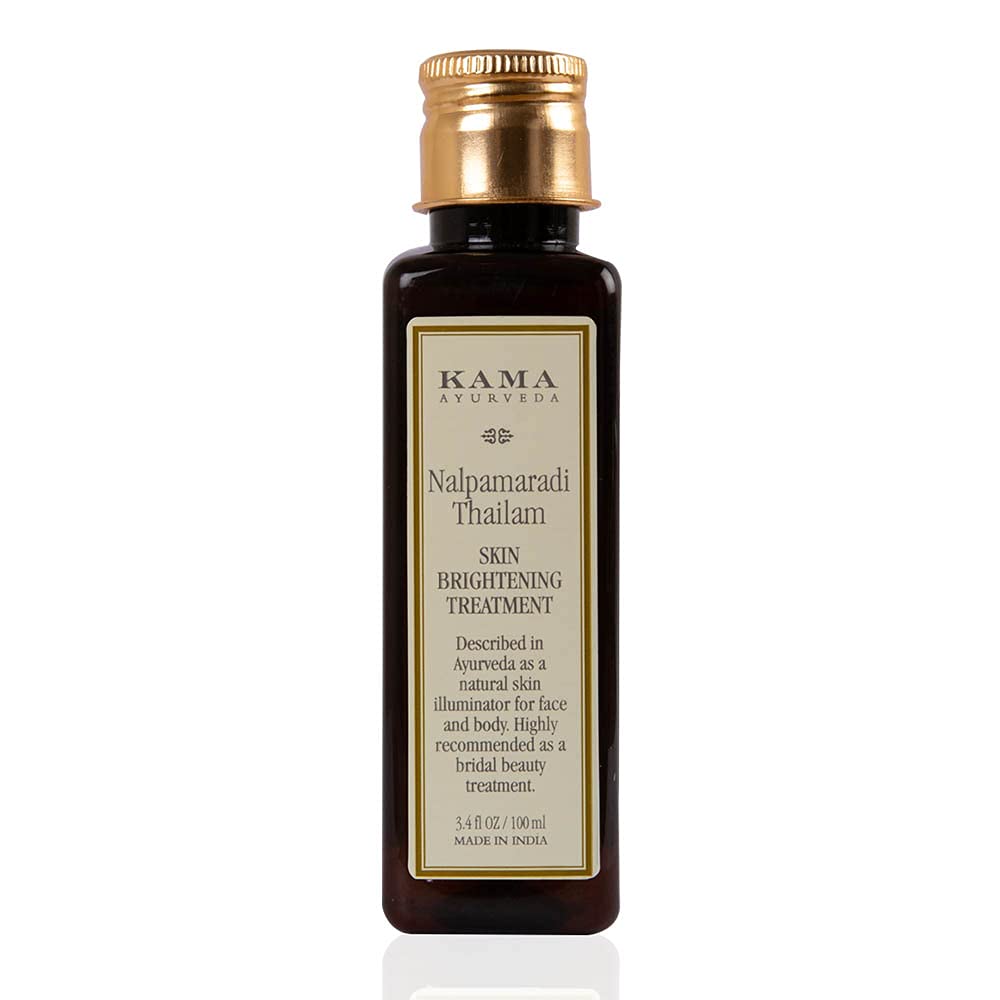 Bringadi Intensive Hair Treatment Oil & Nalpamaradi Thailam Skin Brightening Treatment
