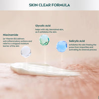 NIVEA Derma Skin Clear Exfoliator 8% Salicylic, Glycolic Acid, Niacinamide Fight Blemishes Acne Mark