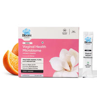 Bloom Vaginal Microbiome Oromelt Powder | 20 Easy Pour Sachets (Pack of 1) | For Vaginal Health & UTI Prevention | Probiotic | Reduces Inflammation & Bacterial Infection | Strawberry Flavour |
