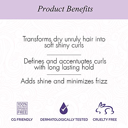 Curl Up Curl Defining Cream - All In One Leave In Conditioner Moisturizes, Enhances Natural Curl Definition & Provides Medium Hold to Dry Frizzy, Wavy & Curly Hair 150g