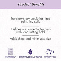 Curl Up Curl Defining Cream - All In One Leave In Conditioner Moisturizes, Enhances Natural Curl Definition & Provides Medium Hold to Dry Frizzy, Wavy & Curly Hair 150g