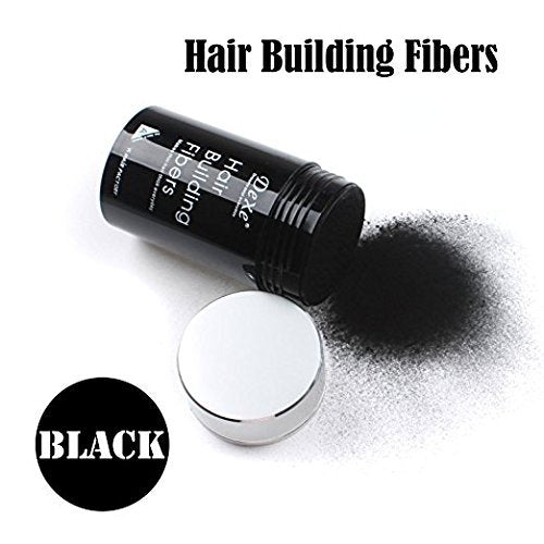 Dexe Classic Necessity Easy to Use Lose Hair Building Fibres 22g, Black