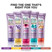 L'Oreal Paris Hair Care Everpure Sulfate Free Frizz Defy Shampoo, 3 Count