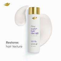 Dove Scalp + Hair Therapy Sulphate Free Density Boost Restoring Conditioner With Niacinamide And Zinc-Peptides For Visibly Denser Hair,1