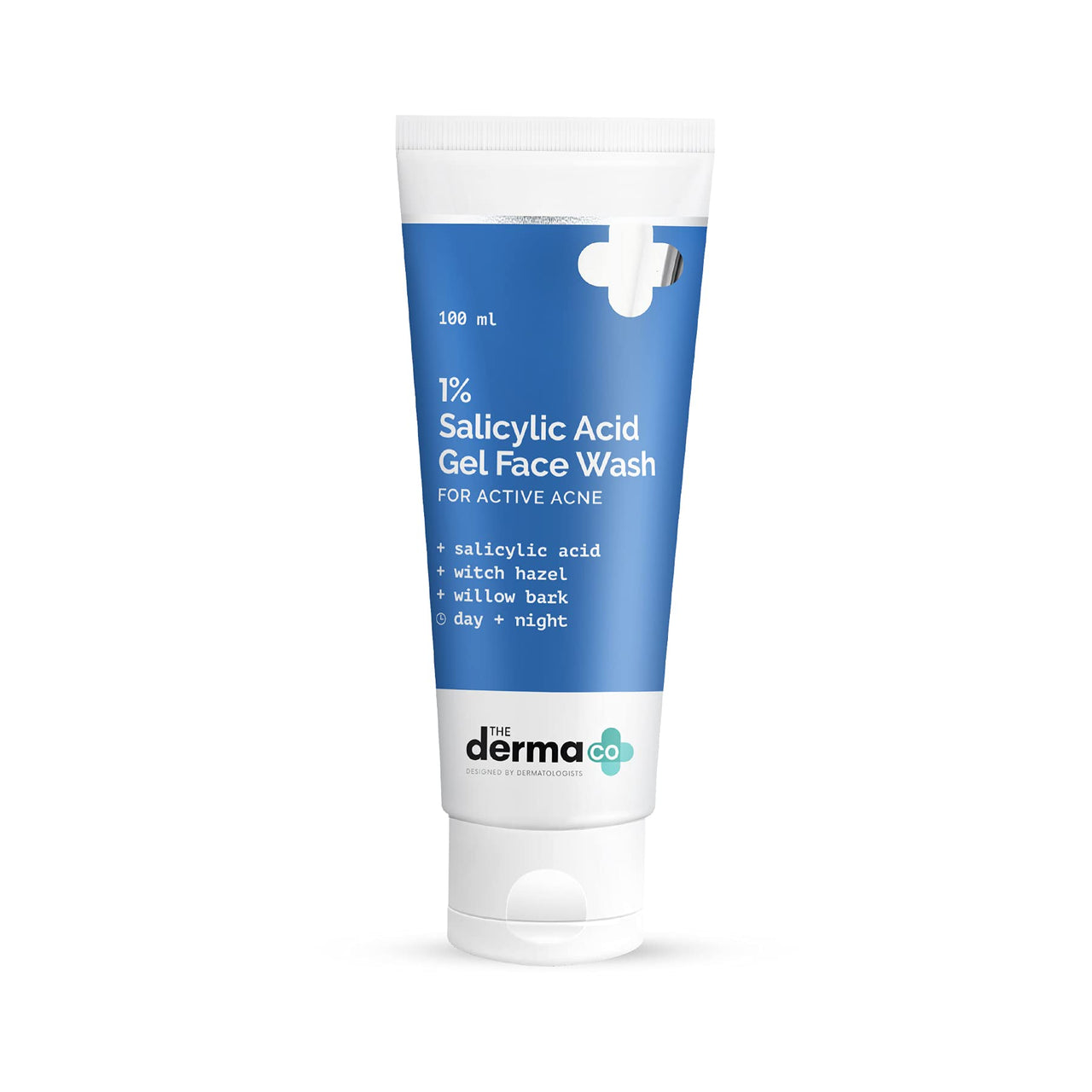 The Derma Co 1% Salicylic Acid Gel Face Wash With Salicylic Acid & Witch Hazel For Active Acne &The Derma Co 10% Niacinamide Face Serum For Acne Marks & Acne Prone Skin For Unisex, 10ml