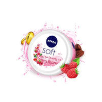 NIVEA Body Lotion for Very Dry Skin, 600 ml & NIVEA Soft Berry Blossom, Light Moisturizer for Face, 200 ml