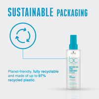 Schwarzkopf Professional Bonacure Moisture Kick Spray Conditioner With Glycerol For Dry & Curly Hair, 200 Millilitre - Aloe Vera (Pack of 2)