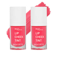 Earth Rhythm Lip Cream, Cheek & Eye Shadow Tint- Mermaid, Pomegranate & Grape Seed Extract, Nourishes & Hydrates Dryness For Women & Girls 10 Ml (Pack Of 2)
