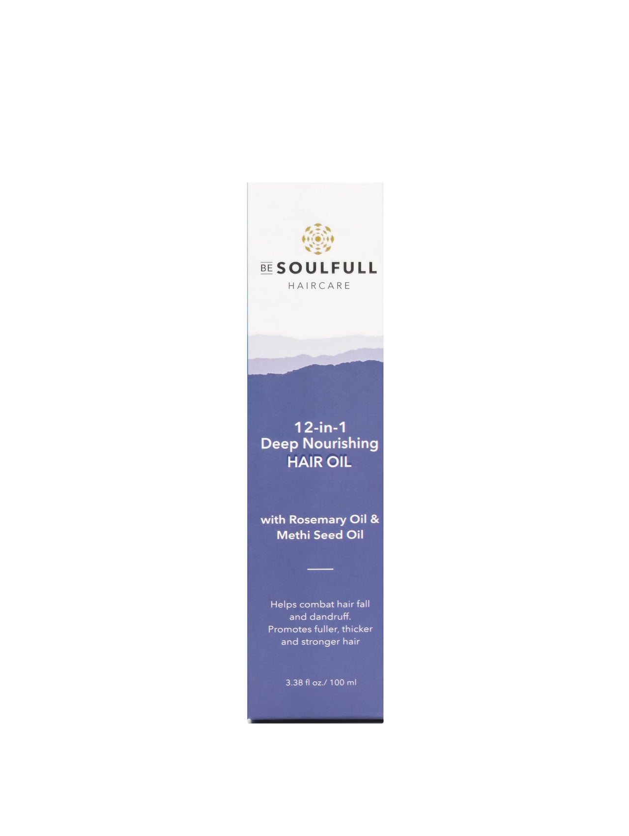 Be Soulfull 12 in one Deep Nourishing hair oil with Rosemary and Methi Seed oil