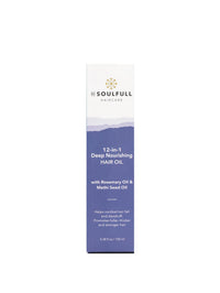 Be Soulfull 12 in one Deep Nourishing hair oil with Rosemary and Methi Seed oil