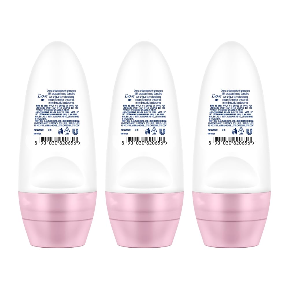 Dove Eventone Deodorant Roll On For Women|| 50 ml+Dove Eventone Deodorant Roll On For Women|| 50 ml+Dove Eventone Deodorant Roll On For Women|| 50 ml