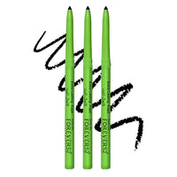 Daily Life Forever52 Amazonic Black Kajal (3pcs) 24Hr Long Stay | One Stroke Smooth Glide | Waterproof, Smudgeproof & Fadeproof | Intense Matte Finish - Safe for Eyes