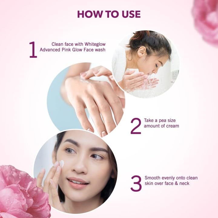 Lotus Herbals Purglow Advanced Pink Glow Day Cream_50g + Pink Glow Face Wash_100g (Set of 2)