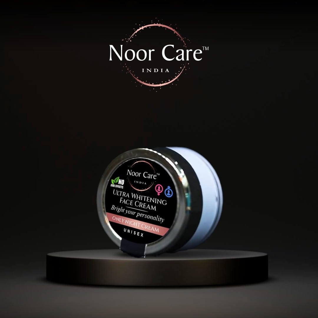 Noor Care INDIA Fairness Cream For Men & Women |Reduces Dark Spots, Boosts Radiance Now Available in Small Trail Pack (8g -Pack Of 1)